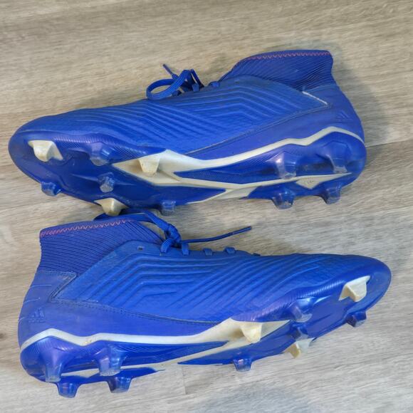 Adidas Predator 19.3 FG Soccer Cleat Men Size 12 Bold Blue Exhibit Pack main image 6